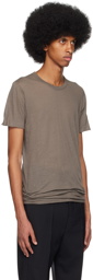 Rick Owens Gray Basic T-Shirt