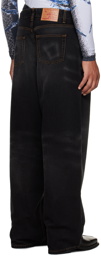 Y/Project Black Multi Waistband Jeans