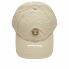 Men's AAPE AAPE NOW CAP in Dark Beige 