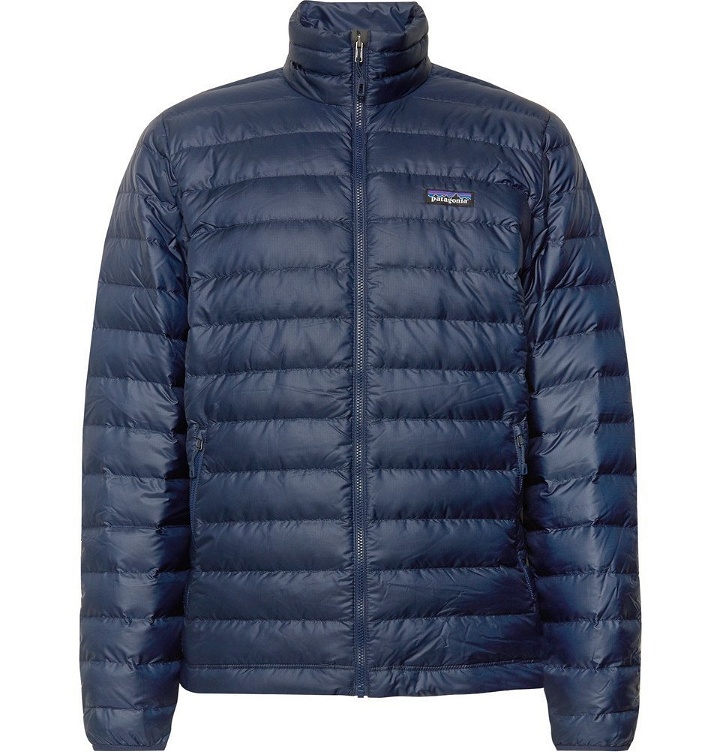 Photo: Patagonia - Quilted Ripstop Down Jacket - Men - Navy