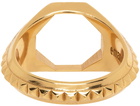 Emanuele Bicocchi Gold Open Signet Ring