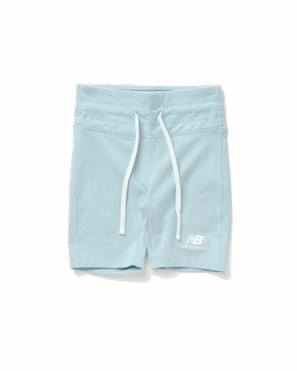 Photo: New Balance Nb Athletics Mystic Minerals Fitted Short Blue - Womens - Sport & Team Shorts