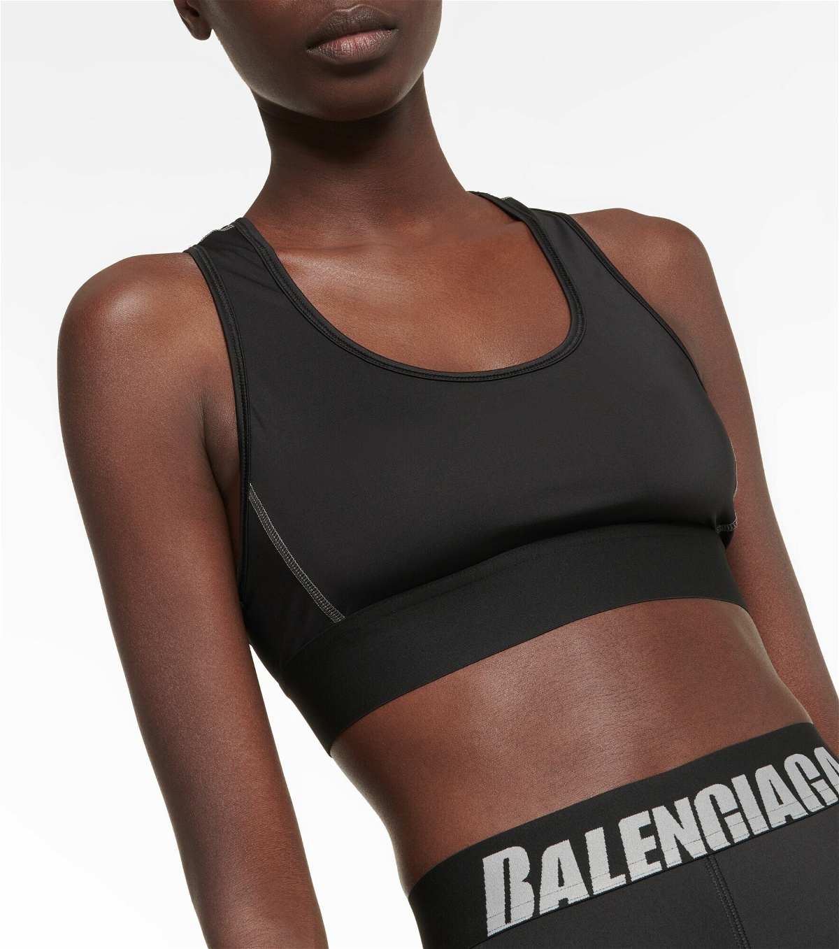Balenciaga - Racerback sports bra Balenciaga