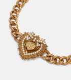 Dolce&Gabbana Devotion faux pearl-embellished bracelet