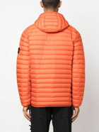 STONE ISLAND - Down Jacket With Logo