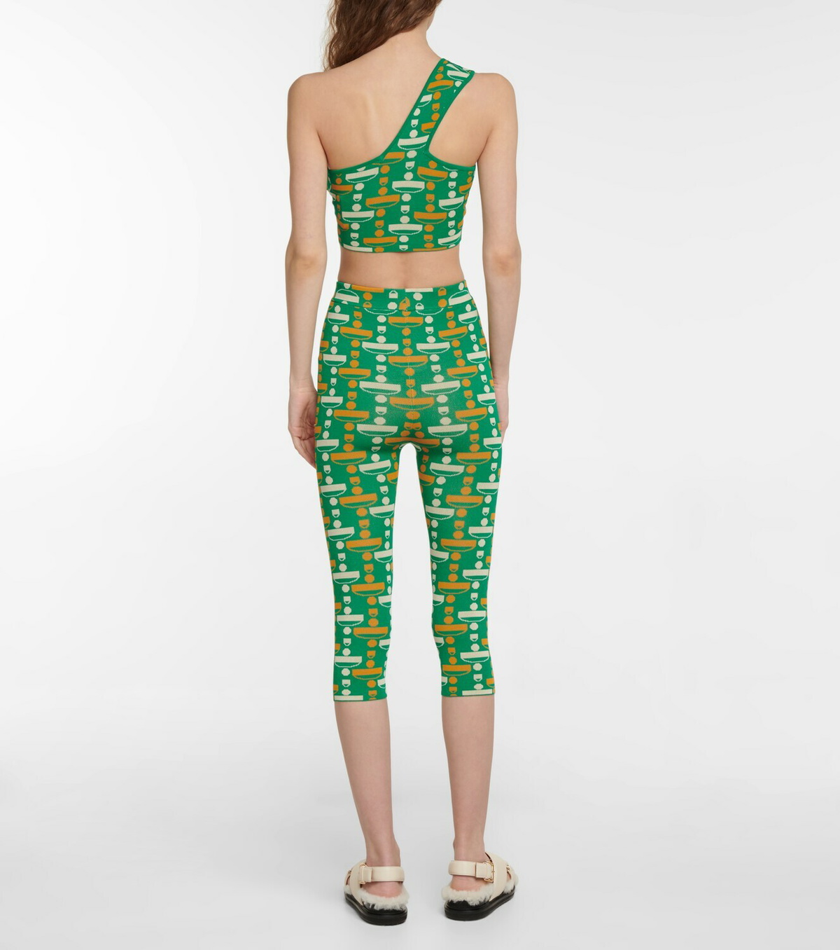 Dodo Bar Or Jacquard high-rise leggings