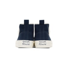 Maison Kitsune Blue High-Top Sneakers