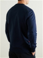 Rapha - Logo-Embroidered Cotton-Jersey Sweatshirt - Blue