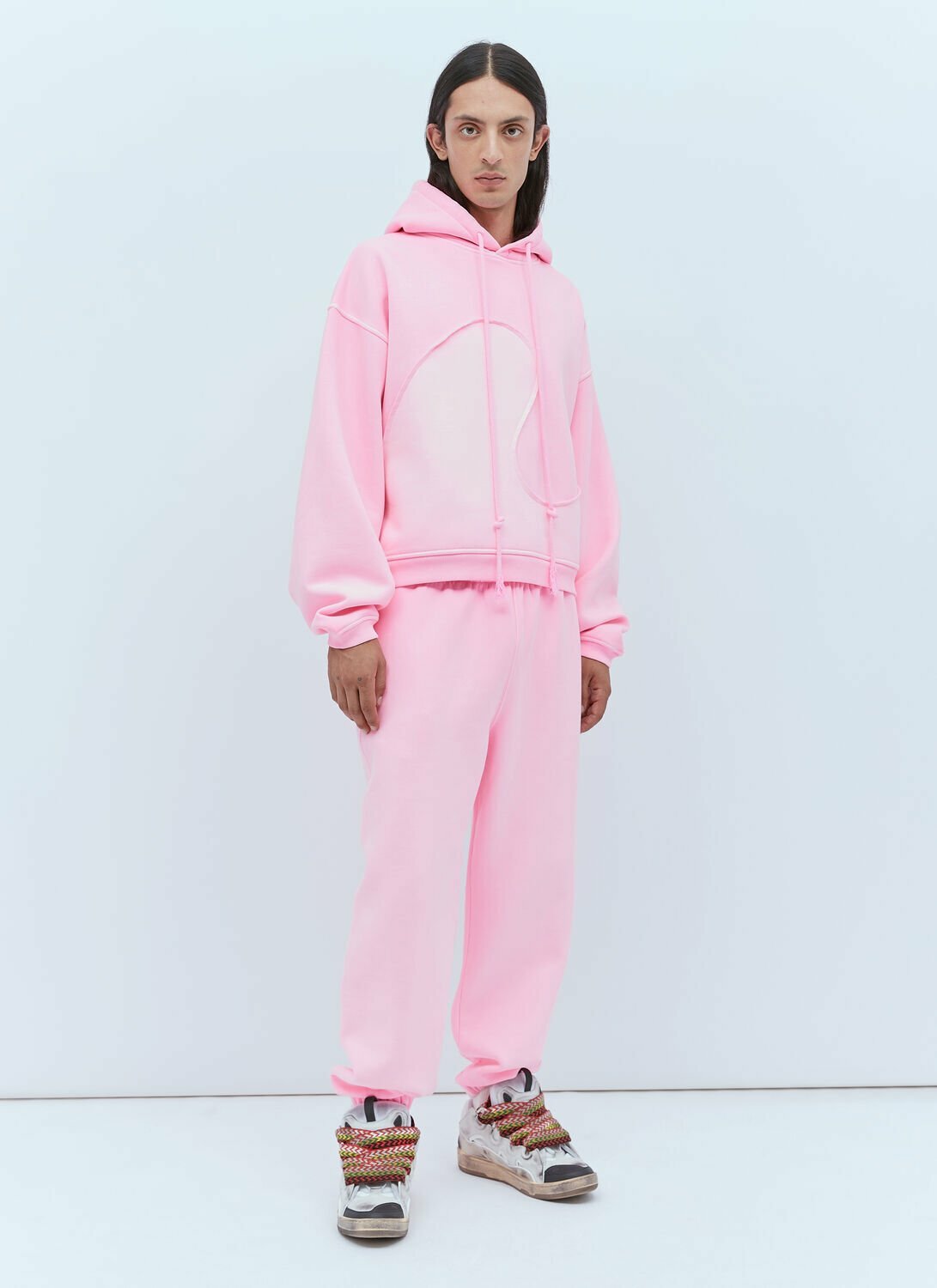 ERL Swirl Fleece Hooded Sweatshirt