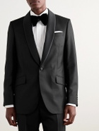 Favourbrook - Chesham Shawl-Collar Wool-Twill Tuxedo Jacket - Black