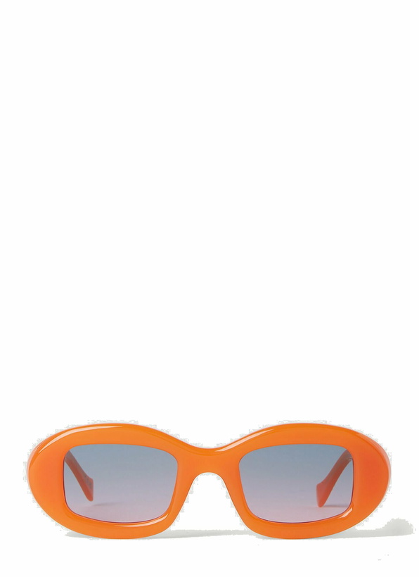 Photo: RETROSUPERFUTURE - Tutto Sunglasses in Orange