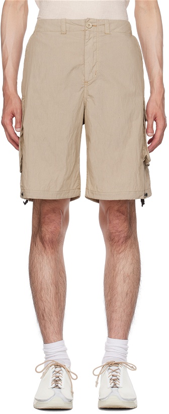 Photo: Our Legacy Beige Mount Shorts