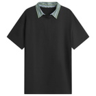Hommegirls Women's T-Shirt Dress in Black/Green Stripe