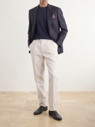 Zegna - Cashmere and Silk-Blend Sweater - Blue