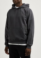 Daily Paper Overload Hooded Cotton Sweatshirt Black