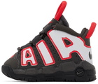 Nike Baby Grey & Pink Air More Uptempo Sneakers