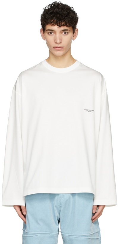 Photo: Wooyoungmi White Cotton T-Shirt