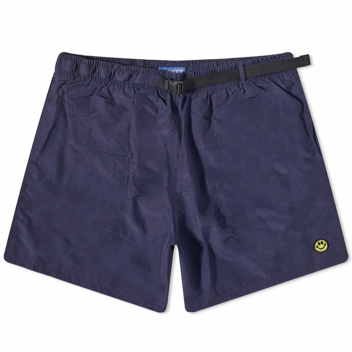 Photo: MARKET Men's Smiley Tech Short in Navy