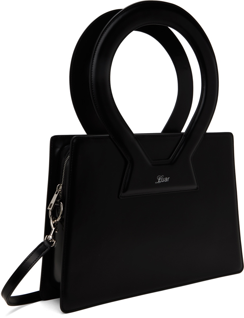 Luar Black Large Ana Bag