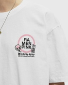 Edwin Ramen Pink Tee White Mens Shortsleefe