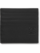 Loewe - Logo-Debossed Full-Grain Leather Cardholder