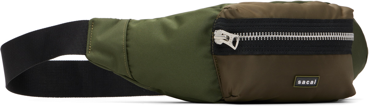 sacai Pocket Bum Bag ★ ボディバッグ ウエストポーチ sacai Khaki Pocket Bum Bag Sacai