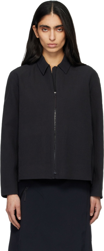 Photo: Veilance Black Limina Jacket