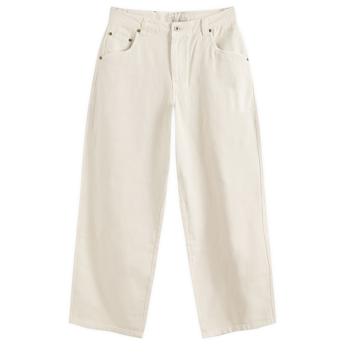 高感度ショップで2023年売れたブランド Dime Men's Classic Baggy Denim Pants in Warm White Dime パンツ