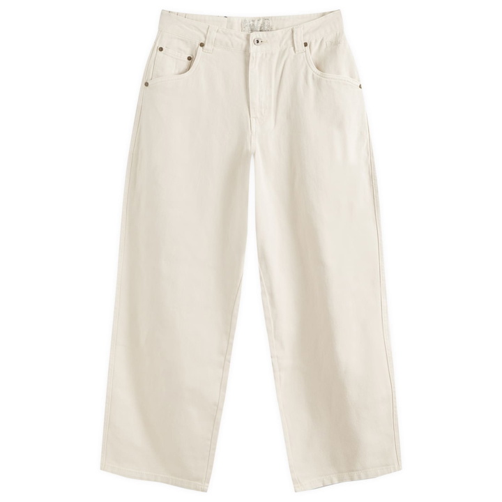 Photo: Dime Men's Classic Baggy Denim Pants in Warm White