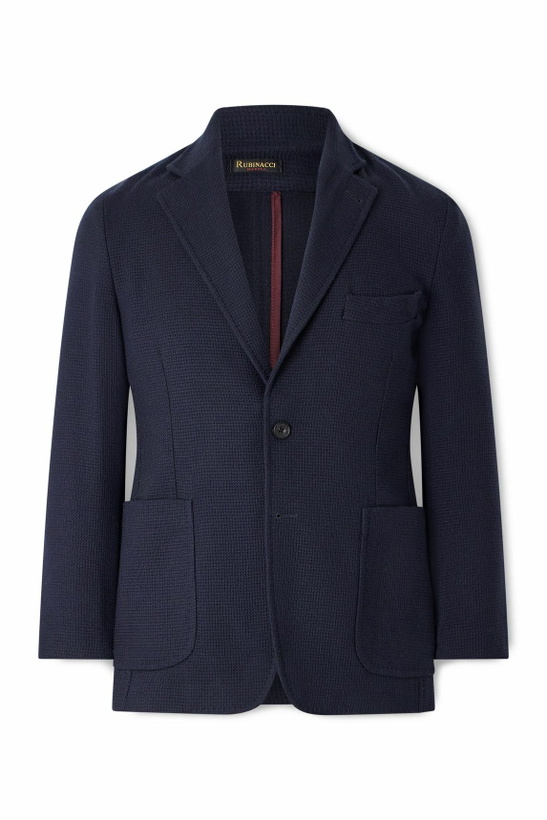 Photo: Rubinacci - Wool Blazer - Blue