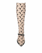 Marine Serre Womens Boot in Beige