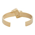 MM6 Maison Margiela Gold Knot Bracelet