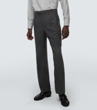 The Row Elijah straight wool pants