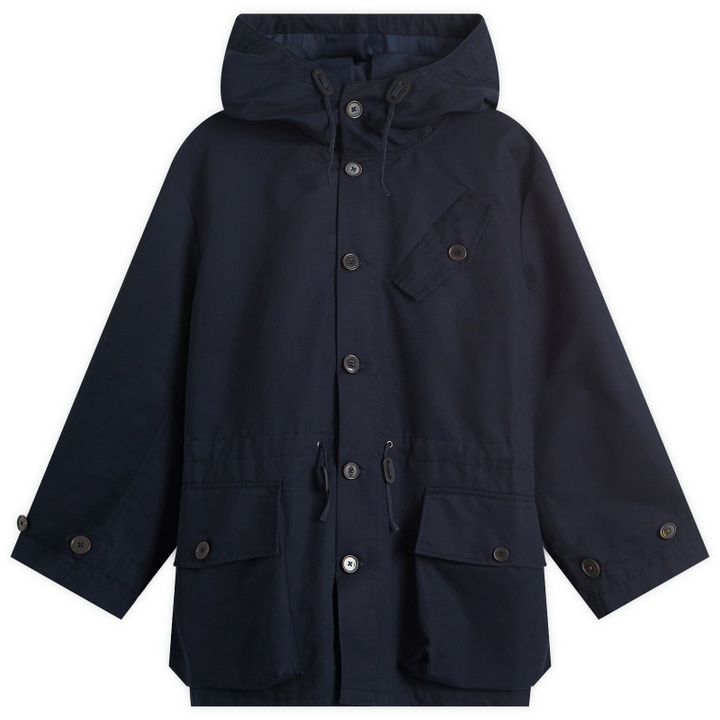 Photo: Universal Works Men's Boston Parka Jacket in Navy