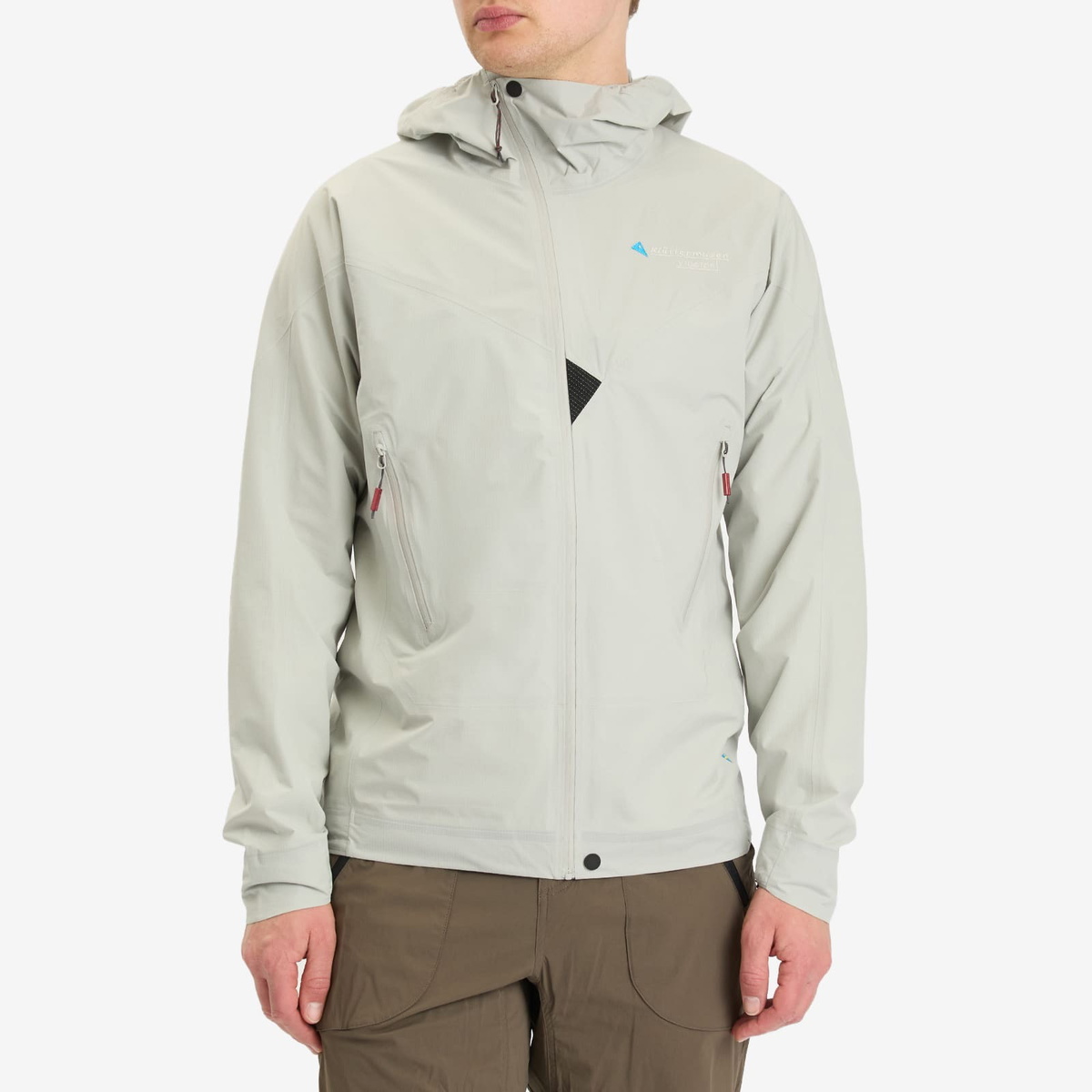 Klättermusen Men's Vingtor Hooded Jacket in Moon