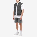 Cole Buxton Men's CB Quilted Vest in Black