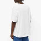 Acne Studios Men's Extorr Pocket Pink Label T-Shirt in Optic White