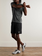Nike Training - Essentials Logo-Print Dri-FIT T-Shirt - Gray