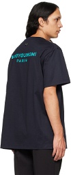 Wooyoungmi Navy Crewneck T-Shirt