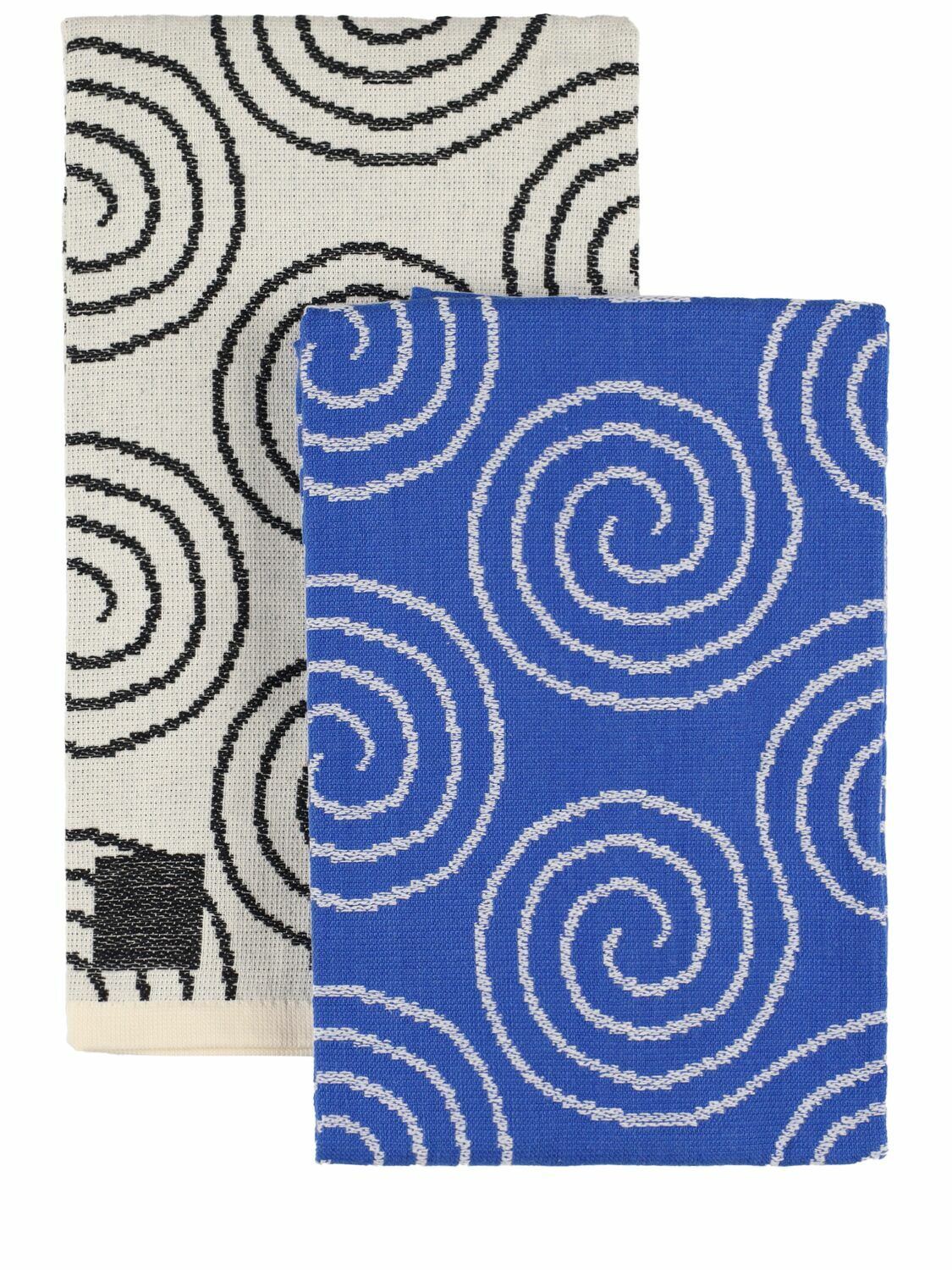 DUSEN DUSEN Spiral Set Of 2 Dish Towels