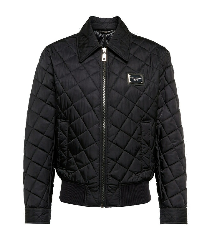 Photo: Dolce&Gabbana - Quilted blouson jacket