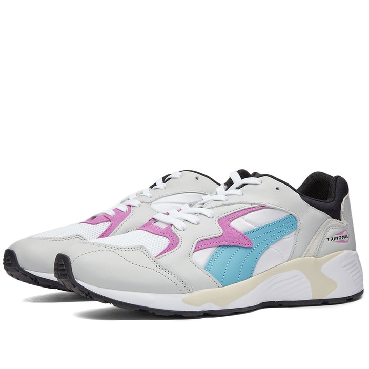 Photo: Puma Men's Prevail Sneakers in Puma White/Violet