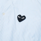 Comme des Garcons Play Short Sleeve Black Heart Shirt