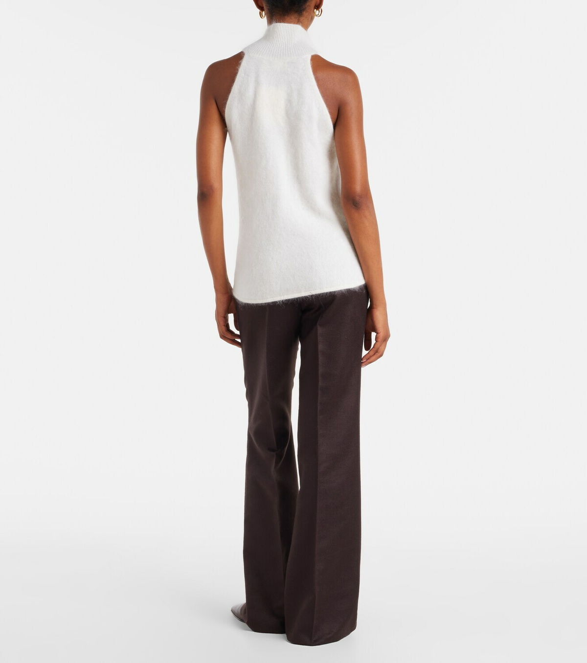 Lisa Yang Leya knitted cashmere tank top