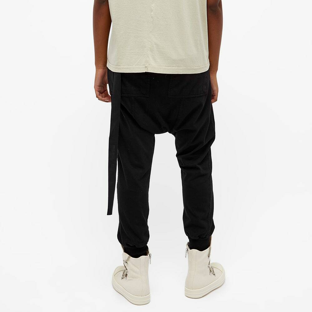 Rick Owens DRKSHDW Women's Prisoner Drawstring Pant in Black Rick