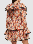 ETRO - Ruffled Printed Chiffon Mini Dress