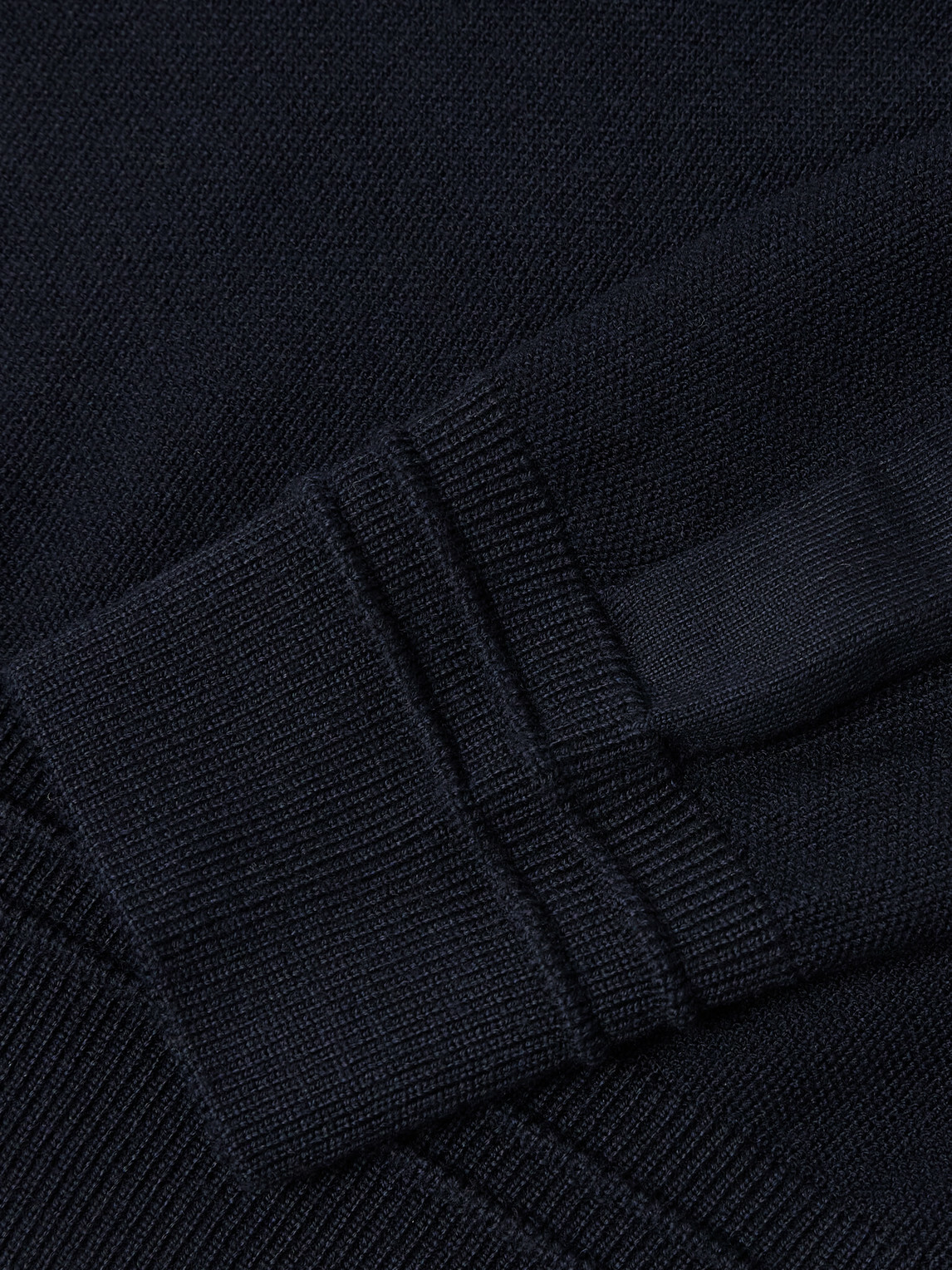 Moncler - Logo-Appliquéd Wool Sweater - Blue