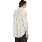 Engineered Garments White Century Floral Shirt