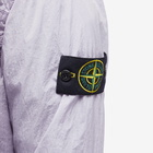 Stone Island Men's Crinkle Reps Zip Overshirt in Lavender