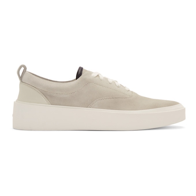 Photo: Fear of God Grey Suede Sneakers